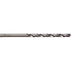 Reduced Shank Drill Bit: 27/64'' Dia, 3/8'' Shank Dia, 118  ™, High Speed Steel 5-3/8'' OAL, Bright/Uncoated Finish, Straight-Cylindrical Shank, RH Cut, Series 718