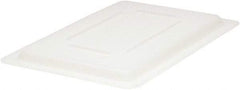 Rubbermaid - 18" Long x 12" Wide, Rectangular Polyethylene Lid - Snap-On, Use with FG350400, FG350700, FG350900 - Caliber Tooling