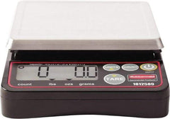 Rubbermaid - 10 Lb. Capacity, Digital Portion Control Scale - 0.1 and 1/8 oz. Graduation, 5-1/8 x 5-1/8" Platform - Caliber Tooling