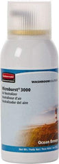 Rubbermaid - 2 oz Air Freshener Dispenser Aerosol Refill - Ocean Breeze, Compatible with Microburst 3000 Dispensers - Caliber Tooling