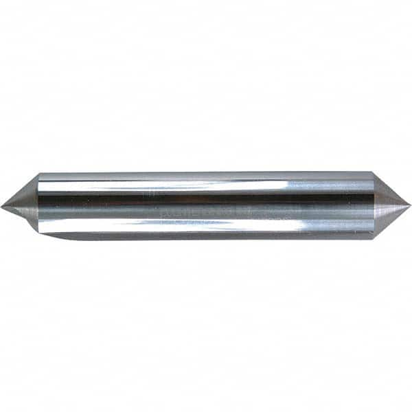 Melin Tool - 3/8" Head Diam, 3/8" Shank Diam, 1 Flute 90° Solid Carbide Countersink - Caliber Tooling