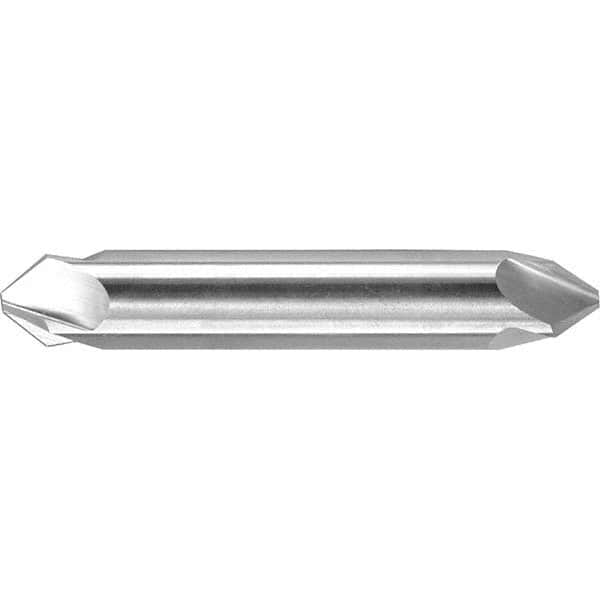 Melin Tool - 5/16" Head Diam, 5/16" Shank Diam, 4 Flute 60° High Speed Steel Countersink - Caliber Tooling