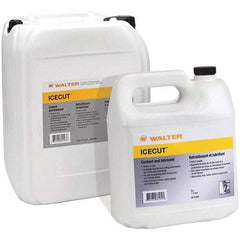 WALTER Surface Technologies - IceCut, 20 L Jug Cutting Fluid - Liquid, For Drilling - Caliber Tooling