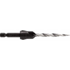 Irwin - Adjustable-Depth Drill Countersinks Cutter Head Diameter (Inch): 7/16 Drill Size Compatibility (Decimal Inch): 0.2188 - Caliber Tooling