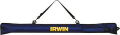 Irwin - 78" Long, Level Soft Case Mount - Blue, Use with Utility Levels - Caliber Tooling