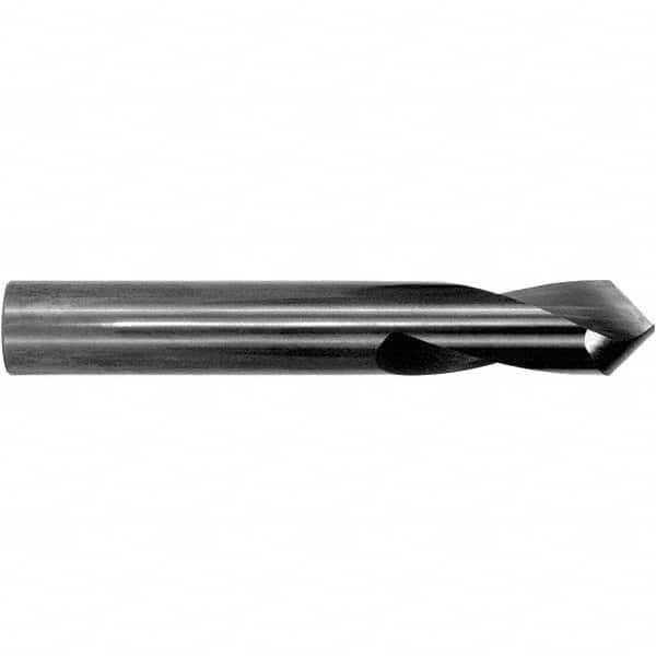 Melin Tool - 3/16" Body Diam, 60°, 2" OAL, Solid Carbide Spotting Drill - Caliber Tooling