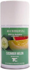 Rubbermaid - 5.3 oz Air Freshener Dispenser Aerosol Refill - Cucumber Melon, Compatible with Microburst 9000 Dispensers - Caliber Tooling