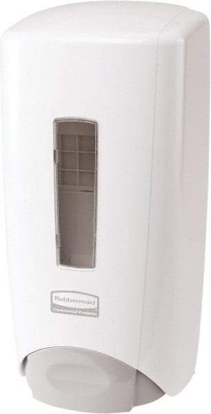 Rubbermaid - 1000 to 1300 mL Foam/Liquid Hand Soap Dispenser - Plastic, Wall Mounted, White - Caliber Tooling