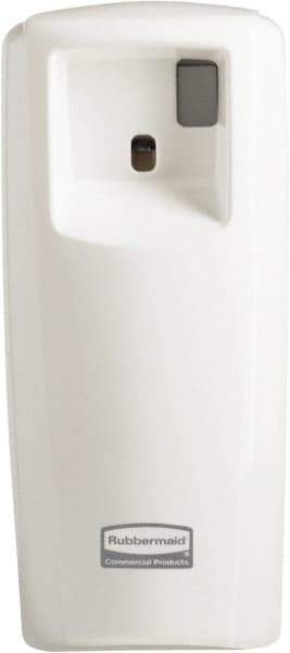 Rubbermaid - 0.019 Cu Ft Coverage, White Metered Aerosol Dispenser - Caliber Tooling