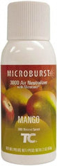 Rubbermaid - 2 oz Air Freshener Dispenser Aerosol Refill - Mango, Compatible with Microburst 3000 Dispensers - Caliber Tooling