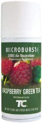 Rubbermaid - 2 oz Air Freshener Dispenser Aerosol Refill - Raspberry Green Tea, Compatible with Microburst 3000 Dispensers - Caliber Tooling