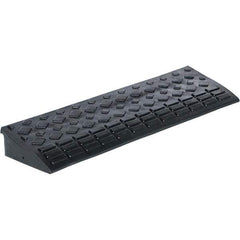 Vestil - 9.68" Long x 34-7/8" Wide, Rubber Rubber Ramp - 4,000 Lb Load Limit - Caliber Tooling