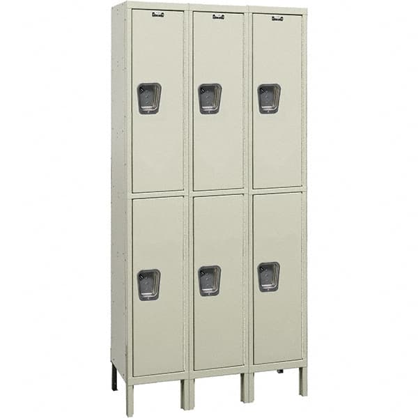 Hallowell - 6 Door, 2 Tier, Premium Wardrobe Lockers - Caliber Tooling