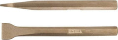 Ampco - Stiff Aluminum Bronze Alloy Straight Scraper - 5/8" Blade Width - Caliber Tooling