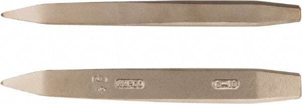 Ampco - 15" OAL x 1-3/4" Blade Width Nonsparking Concrete Chisel - 1-3/4" Tip - Caliber Tooling