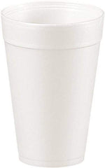 DART - Foam Drink Cups, 32 oz, 25/Bag, 20 Bags/Carton - White - Caliber Tooling