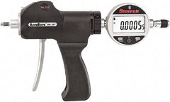 Starrett - Electronic Bore Gages Type: Pistol Grip Electronic Bore Gage Minimum Measurement (Decimal Inch): 0.0800 - Caliber Tooling