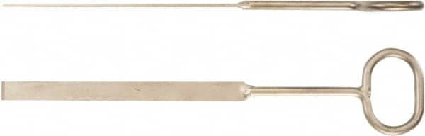 Ampco - 31-1/2" Long Blade, Nickel-Aluminum-Bronze Alloy, Square Point, Gasket Knife - 49" OAL - Caliber Tooling