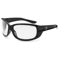 ERDA Clear Lens Black Safety Glasses - Caliber Tooling