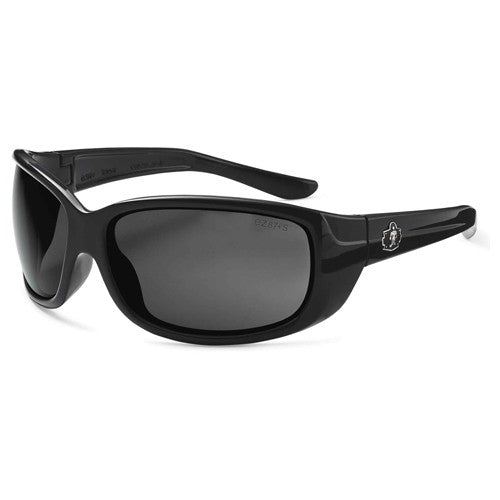 ERDA Smoke Lens Black Safety Glasses - Caliber Tooling