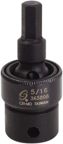 Sunex Tools - 3/8" Drive, 5/16" Impact Hex Bit Socket - Caliber Tooling