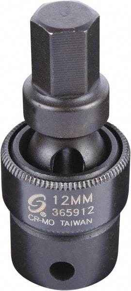 Sunex Tools - 3/8" Drive, 12mm Impact Hex Bit Socket - Caliber Tooling