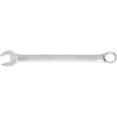 GearWrench - 1-13/16" 12 Point Combination Wrench - 15° Offset Angle, 25.551" OAL, Steel, Satin Finish - Caliber Tooling