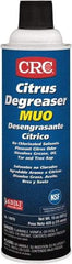 CRC - 20 oz Aerosol Cleaner/Degreaser - Aerosol, d-Limonene Solvent, Petroleum Distillate, Citrus - Caliber Tooling