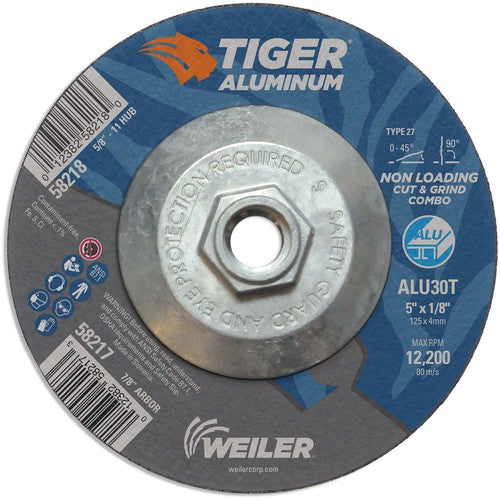 5X1/8 TIGER ALUM T27 COMBO WHL - Caliber Tooling