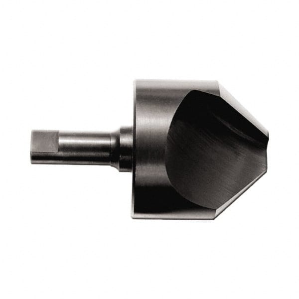 M.A. Ford - 1" Head Diam, 1/2" Shank Diam, 1 Flute 82° High Speed Steel Countersink - Caliber Tooling