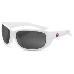 ERDA Smoke Lens White Safety Glasses - Caliber Tooling