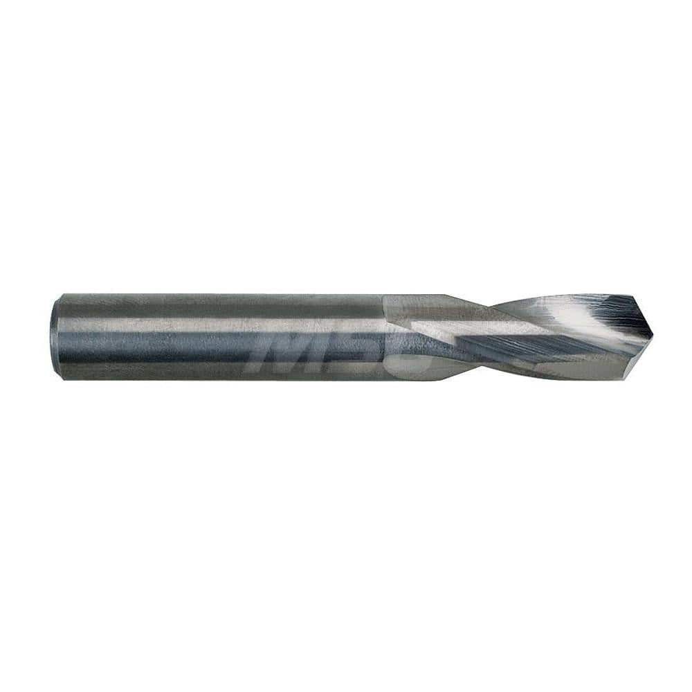 Screw Machine Length Drill Bit: 0.0984″ Dia, 118 °, Solid Carbide Coated, Right Hand Cut, Spiral Flute, Straight-Cylindrical Shank, Series 226