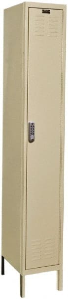 Hallowell - 1 Door, 1 Tier, Electronic Access Lockers - Caliber Tooling