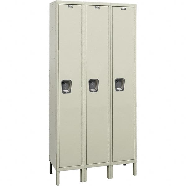 Hallowell - 3 Door, 1 Tier, Premium Wardrobe Lockers - Caliber Tooling