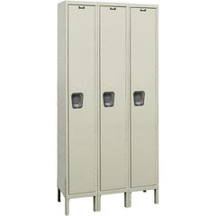 Hallowell - 3 Door, 1 Tier, Premium Wardrobe Lockers - Caliber Tooling