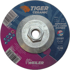 5X1/8 TIGER CERAMIC T27 COMBO WHL - Caliber Tooling