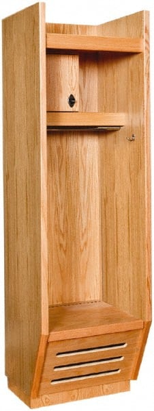 Hallowell - 1 Door, Wood Gear Locker - Caliber Tooling