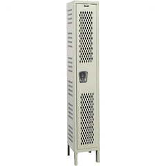 Hallowell - 1 Door, 1 Tier, Heavy-Duty Ventilated Wardrobe & Box Lockers - Caliber Tooling