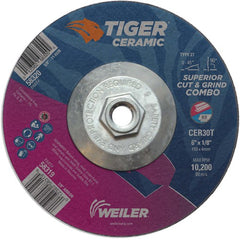 6X1/8 TIGER CERAMIC T27 COMBO WHL - Caliber Tooling