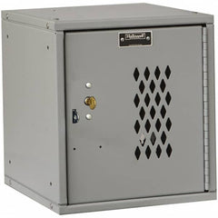 Hallowell - 1 Door, 1 Tier, Premium Box Lockers - Caliber Tooling