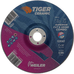 7X1/8 TIGER CERAMIC T27 COMBO WHL - Caliber Tooling