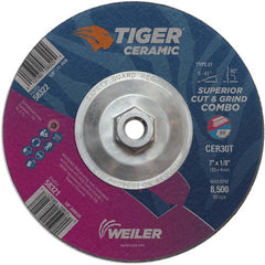 7X1/8 TIGER CERAMIC T27 COMBO WHL - Caliber Tooling