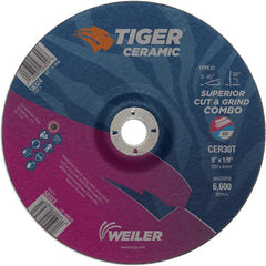 9X1/8 TIGER CERAMIC T27 COMBO WHL - Caliber Tooling