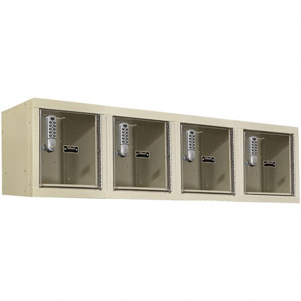 Hallowell - 4 Door, 4 Tier, Safety-View Plus Box Locker - Caliber Tooling