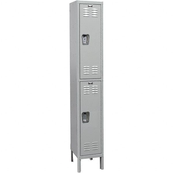 Hallowell - Medsafe 2 Door, 2 Tier, Premium Wardrobe Lockers - Caliber Tooling