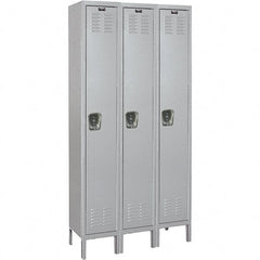 Hallowell - Medsafe 3 Door, 1 Tier, Premium Wardrobe Lockers - Caliber Tooling