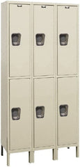 Hallowell - 6 Door, 2 Tier, Premium Wardrobe Lockers - Caliber Tooling