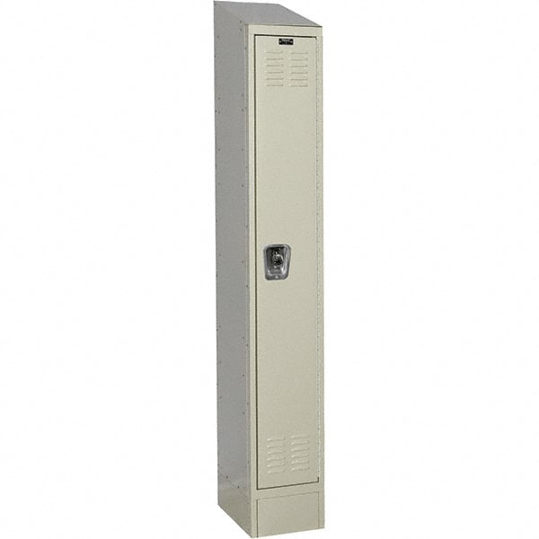 Hallowell - 1 Door, 1 Tier, Ready-Built Wardrobe & Box Lockers - Caliber Tooling