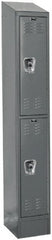 Hallowell - 2 Door, 2 Tier, Ready-Built Wardrobe & Box Lockers - Caliber Tooling