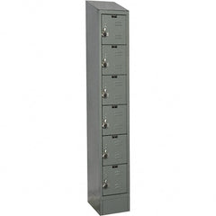 Hallowell - 6 Door, 6 Tier, Ready-Built Wardrobe & Box Lockers - Caliber Tooling